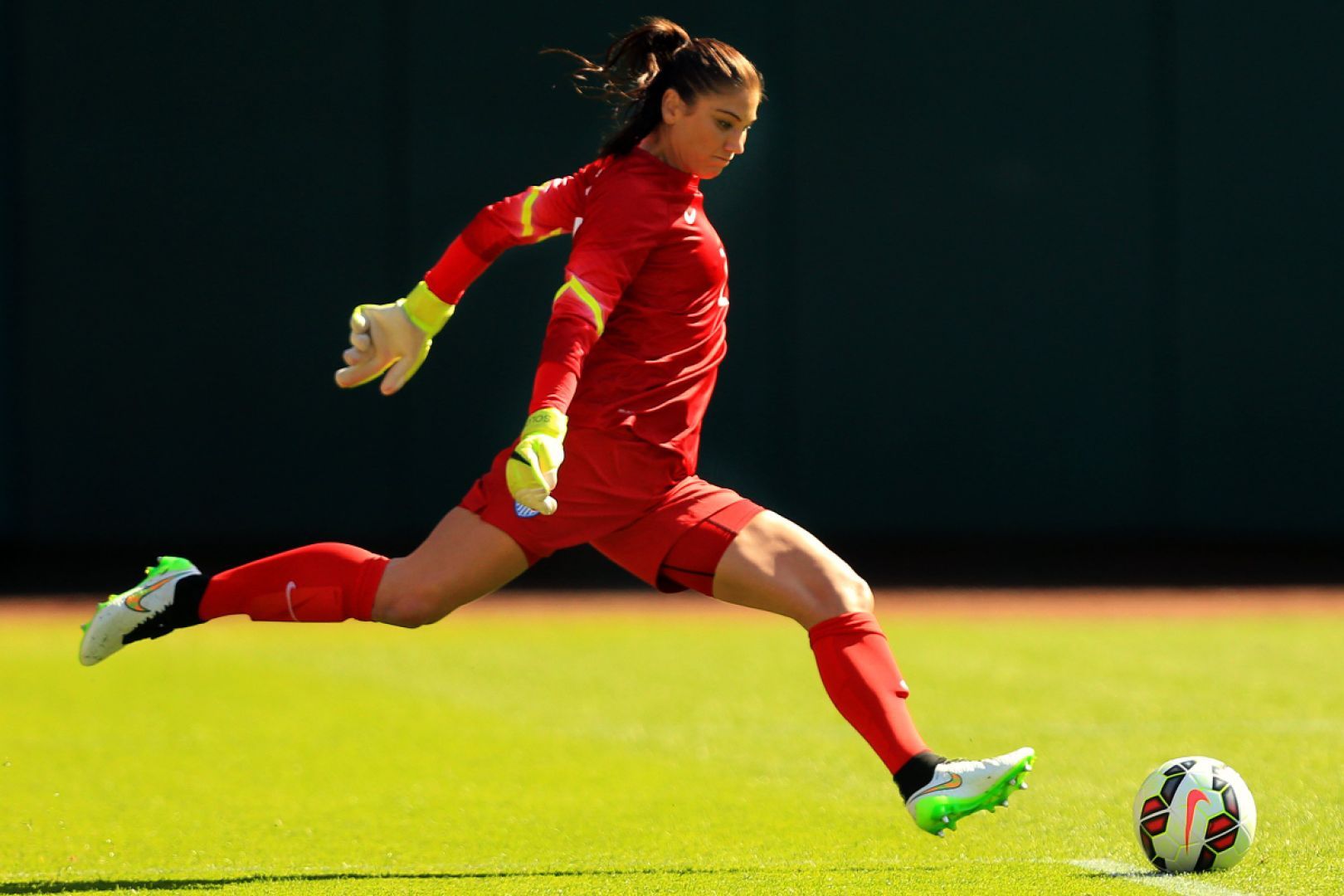 Women's soccer at Busch Stadium in St. Louis